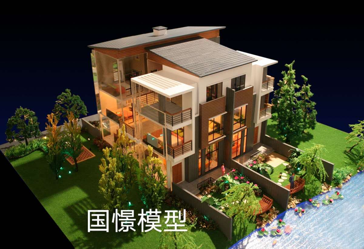 三穗县建筑模型